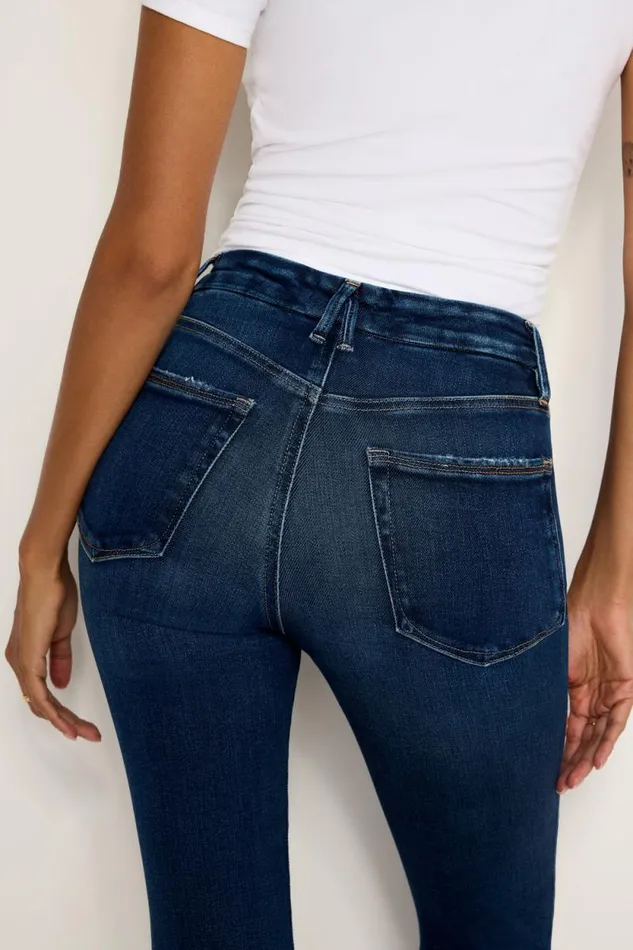 Women GOOD AMERICAN Jeans SOFTTECH GOOD LEGS STRAIGHTJEANS Indigo511