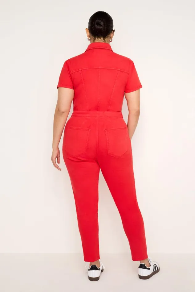 Women GOOD AMERICAN Jumpsuits FIT FOR SUCCESS LIGHT COMPRESSIONJUMPSUIT Grenadine003