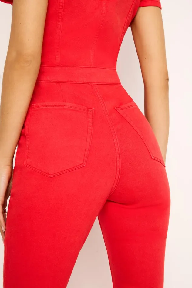 Women GOOD AMERICAN Jumpsuits FIT FOR SUCCESS LIGHT COMPRESSIONJUMPSUIT Grenadine003