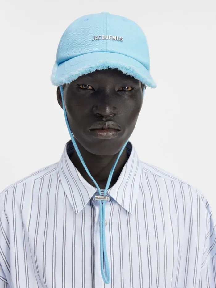 Women Hats JACQUEMUS The Artichaut Cap Blue