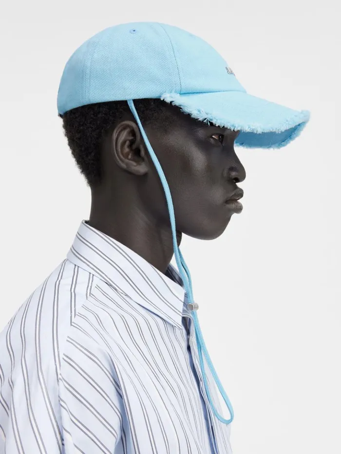 Women Hats JACQUEMUS The Artichaut Cap Blue