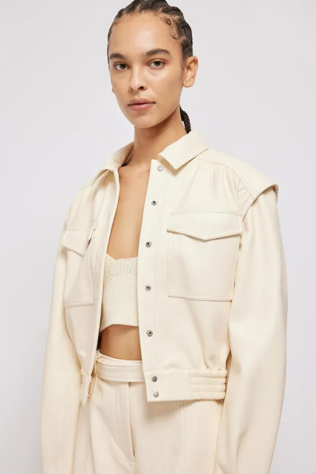 Women Jackets and Coats Jonathan Simkhai Marbella Jacket Women Jackets and Coats Jonathan Simkhai Marbella Jacket