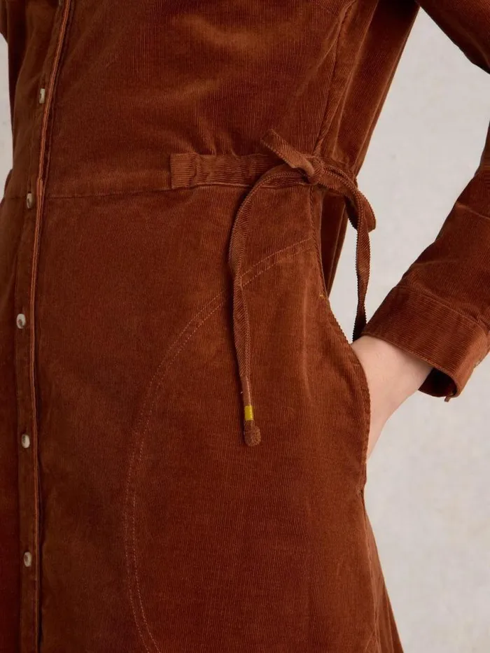Women Jade Cord Dress Dark Tan White Stuff Dresses Women Jade Cord Dress Dark Tan White Stuff Dresses