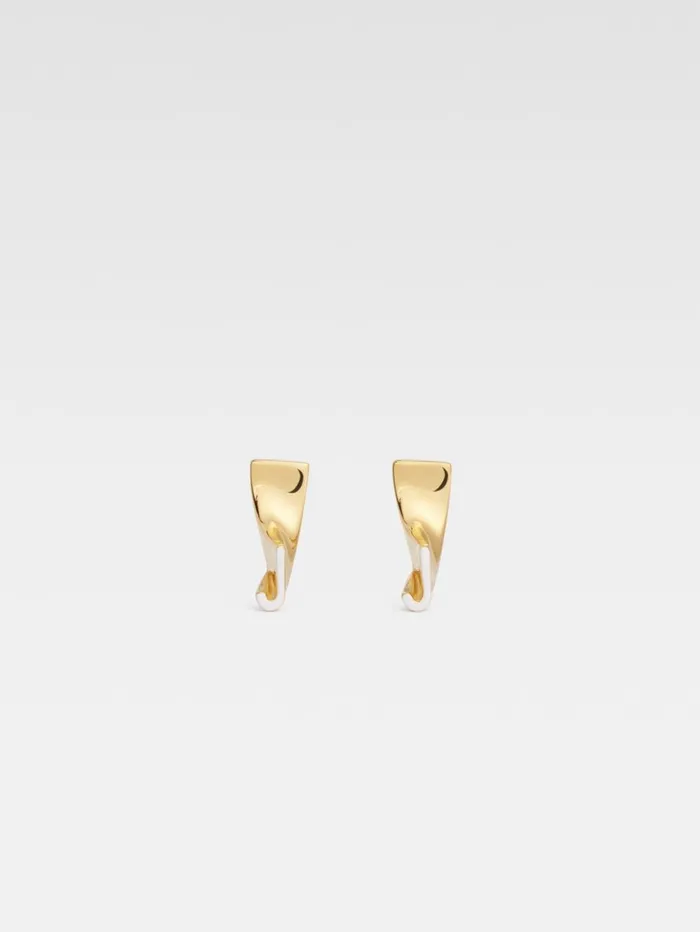 Women Jewellery JACQUEMUS The J Earrings White