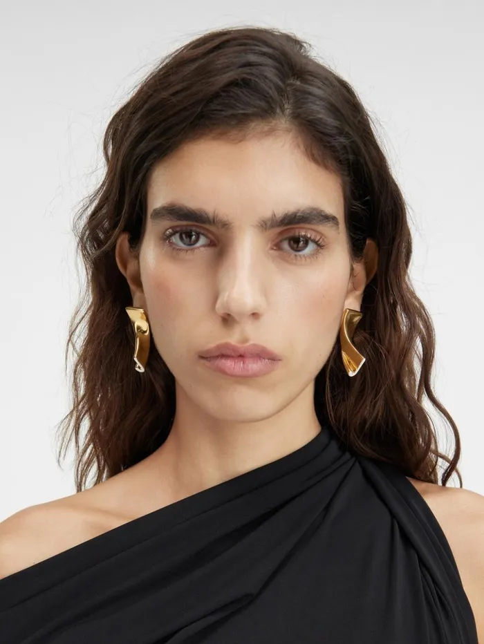 Women Jewellery JACQUEMUS The J Earrings White Women Jewellery JACQUEMUS The J Earrings White