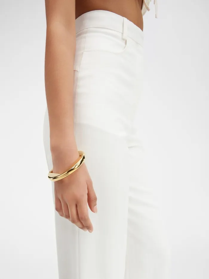 Women Jewellery JACQUEMUS The Rond Bracelet Light Gold Women Jewellery JACQUEMUS The Rond Bracelet Light Gold