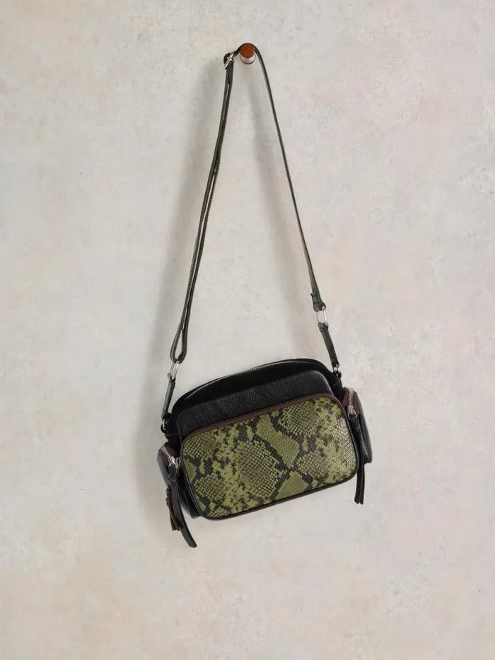 Women Lana Camera Bag Black Multi White Stuff Bags and Purses