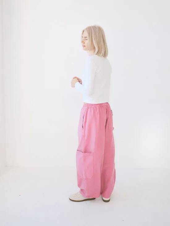 Women Lisa Says Gah Chef Pant Donut Box Pink Bottoms