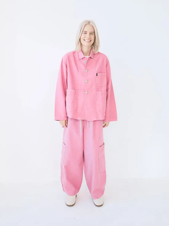 Women Lisa Says Gah Chef Pant Donut Box Pink Bottoms