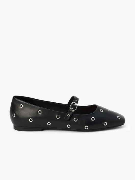 Women Lisa Says Gah Mick Mary Jane Black Shoes