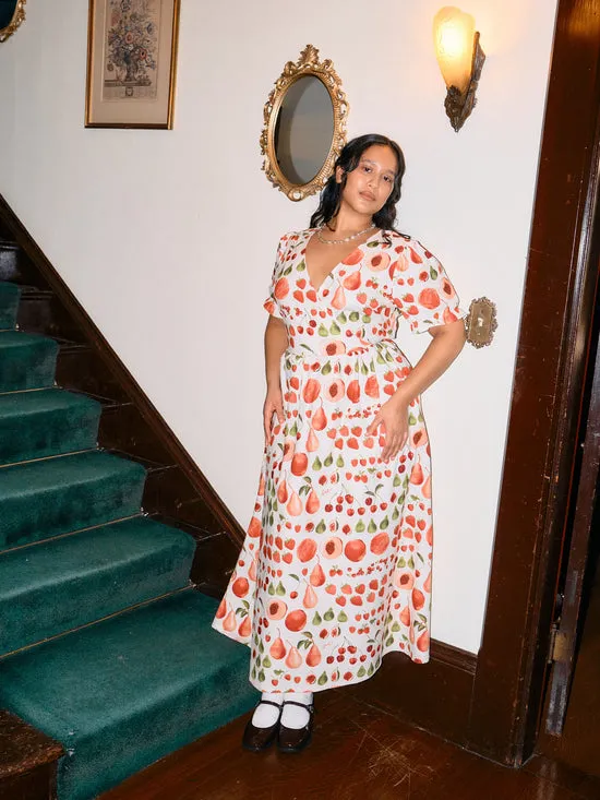 Women Lisa Says Gah Topanga Dress Fruit Print Dresses