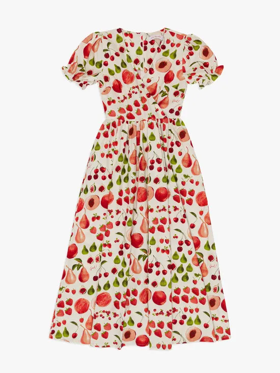 Women Lisa Says Gah Topanga Dress Fruit Print Dresses