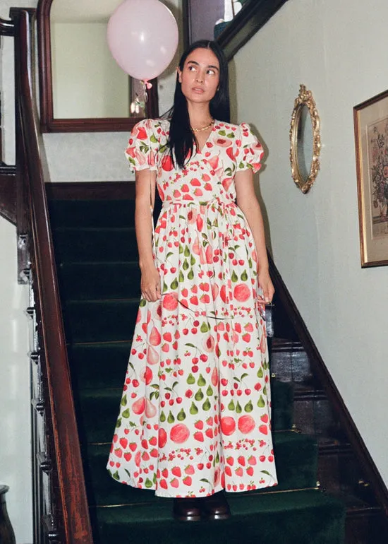 Women Lisa Says Gah Topanga Dress Fruit Print Dresses