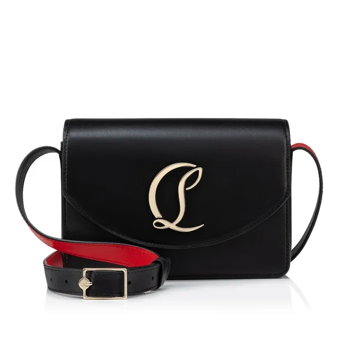 Women Loubi54 Crossbody Bag 8211 Nappa Leather 8211 Black Christian Louboutin Shoulder Bags