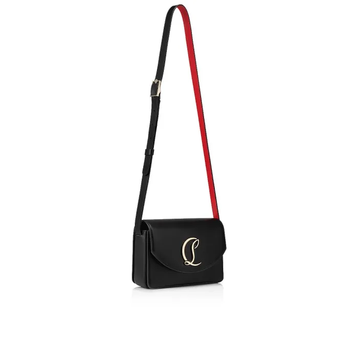 Women Loubi54 Crossbody Bag 8211 Nappa Leather 8211 Black Christian Louboutin Shoulder Bags