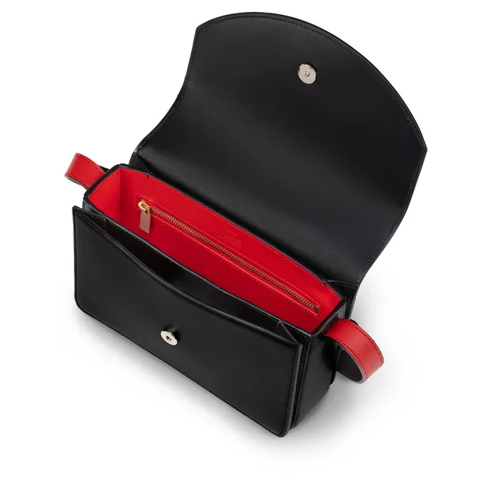 Women Loubi54 Crossbody Bag 8211 Nappa Leather 8211 Black Christian Louboutin Shoulder Bags
