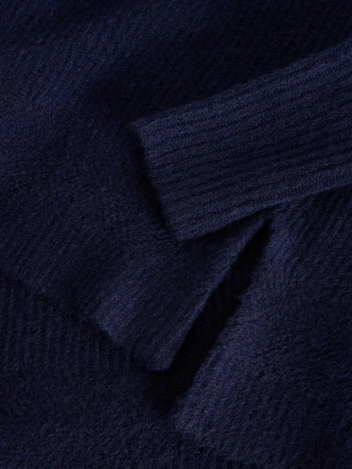 Women LOVELY RIBBED JUMPER French Navy White Stuff Knitwear Women LOVELY RIBBED JUMPER French Navy White Stuff Knitwear