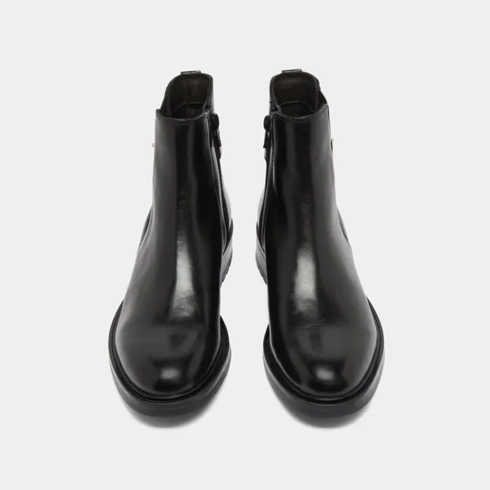 Women Lowboots With Notched Heels Black JONAK Ankle Boots Lowboots