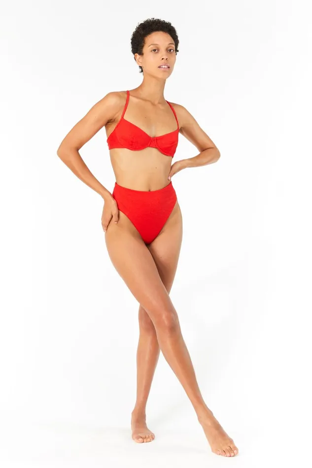 Women Mara Hoffman Bikini Bottoms Imina Bikini Bottom Red Women Mara Hoffman Bikini Bottoms Imina Bikini Bottom Red