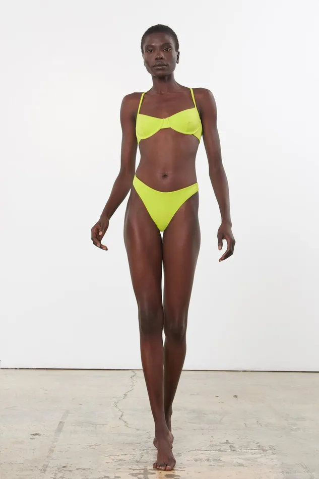 Women Mara Hoffman Bikini Tops Mazlyn Bikini Top Green
