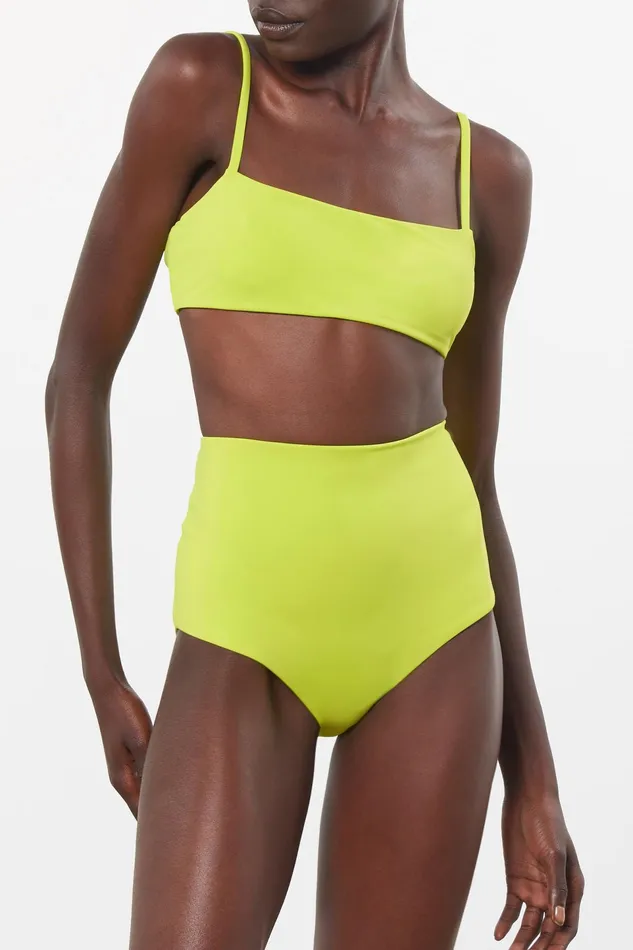 Women Mara Hoffman Bikini Tops Sia Bikini Top Green Women Mara Hoffman Bikini Tops Sia Bikini Top Green