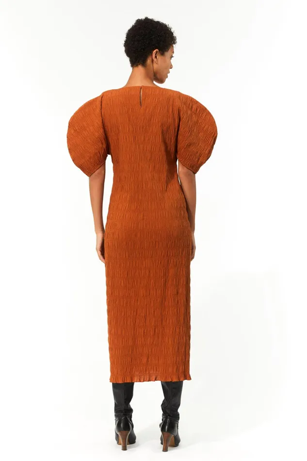 Women Mara Hoffman Dresses Aranza Dress Brown