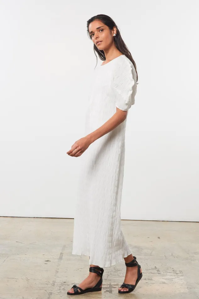 Women Mara Hoffman Dresses Aranza Dress White Women Mara Hoffman Dresses Aranza Dress White