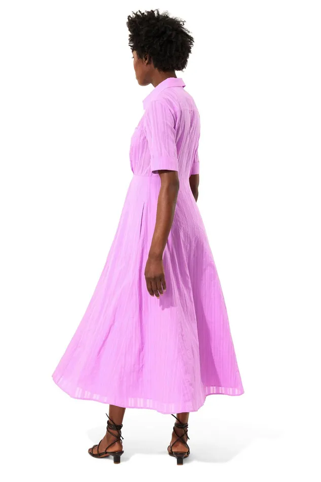 Women Mara Hoffman Dresses Lorelei Dress Lilac Women Mara Hoffman Dresses Lorelei Dress Lilac