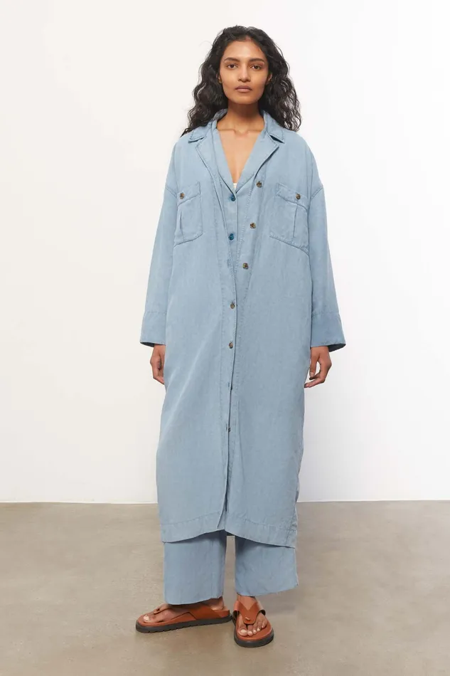 Women Mara Hoffman Dresses Sylvie Dress Indigo