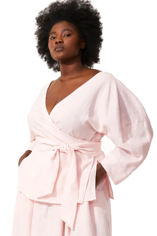 Women Mara Hoffman Extended Sizes Extended Emiliana Top Blush