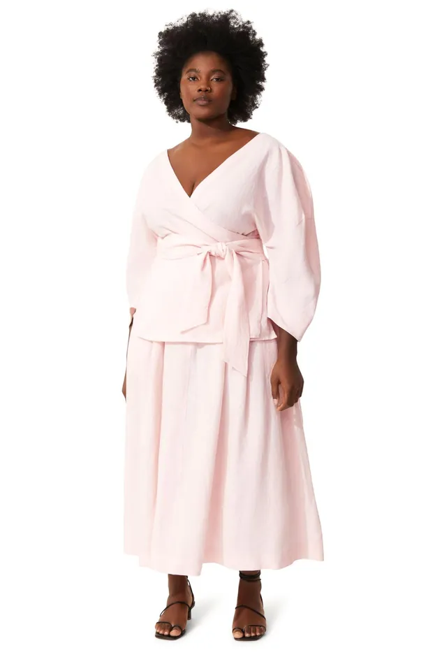 Women Mara Hoffman Extended Sizes Extended Emiliana Top Blush Women Mara Hoffman Extended Sizes Extended Emiliana Top Blush