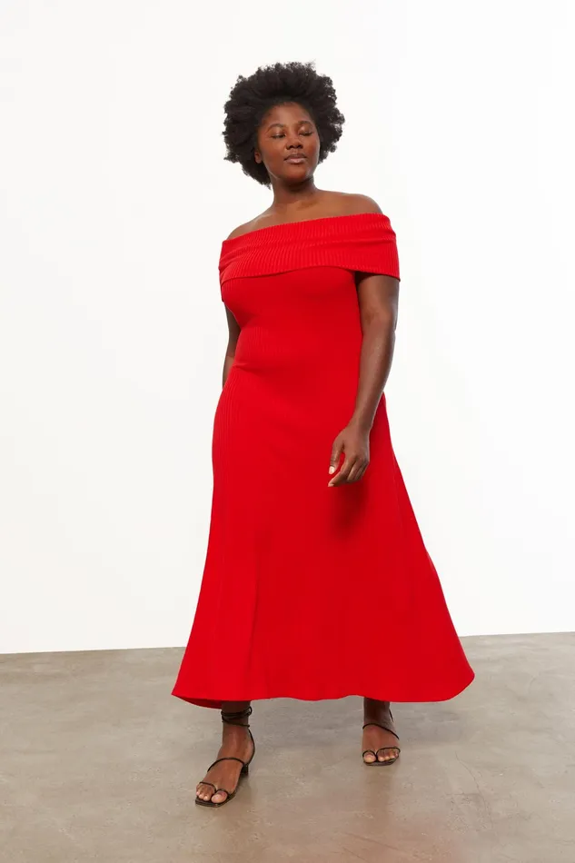 Women Mara Hoffman Extended Sizes Extended Imogen Dress Red