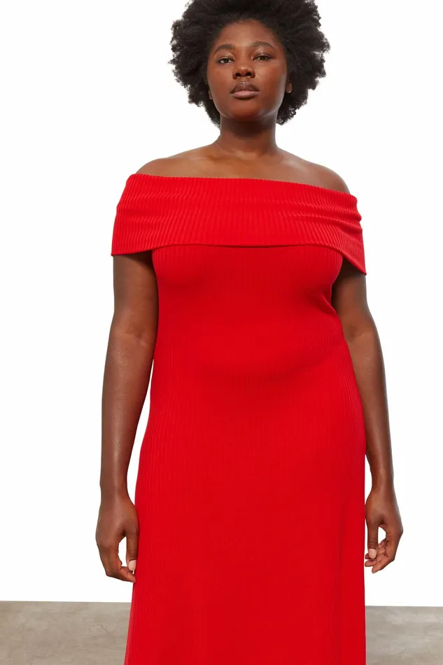 Women Mara Hoffman Extended Sizes Extended Imogen Dress Red