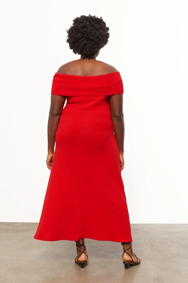 Women Mara Hoffman Extended Sizes Extended Imogen Dress Red