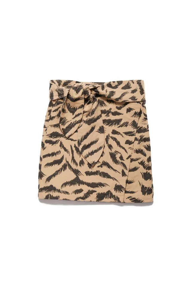 Women Mara Hoffman Skirts Luciana Skirt Black and Brown Women Mara Hoffman Skirts Luciana Skirt Black and Brown