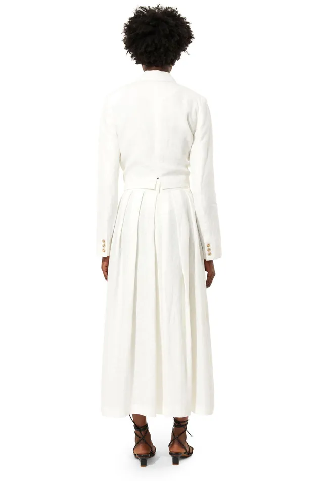 Women Mara Hoffman Skirts Tulay Skirt White