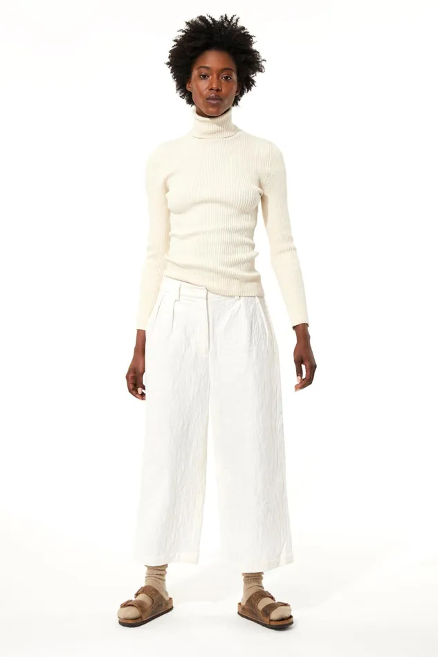 Women Mara Hoffman Sweaters Toni Sweater Cream
