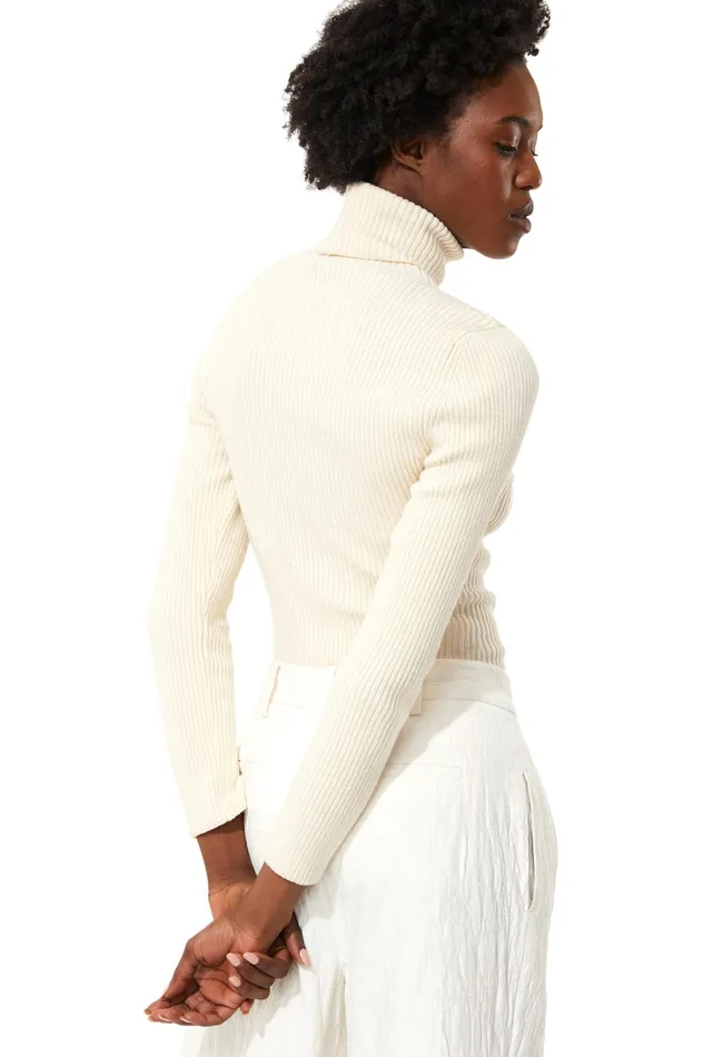 Women Mara Hoffman Sweaters Toni Sweater Cream