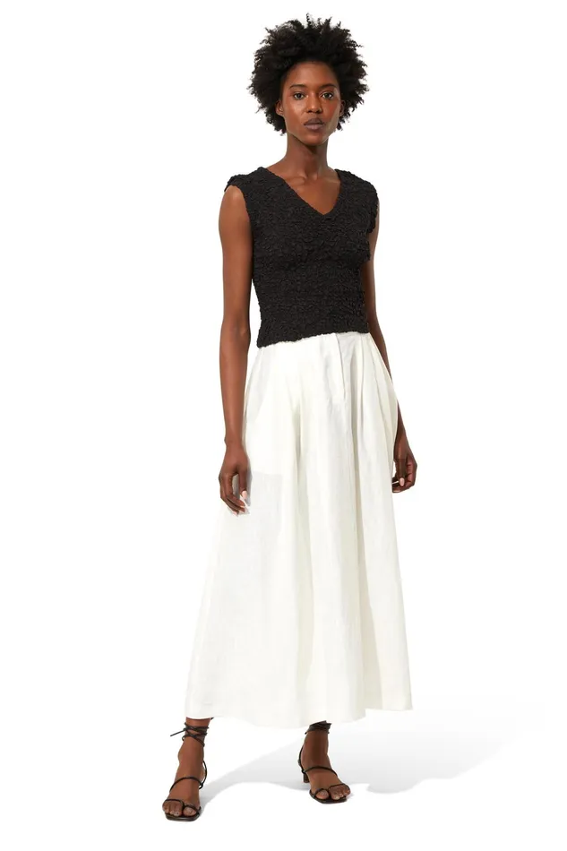 Women Mara Hoffman Tops Poppy Top Black Women Mara Hoffman Tops Poppy Top Black