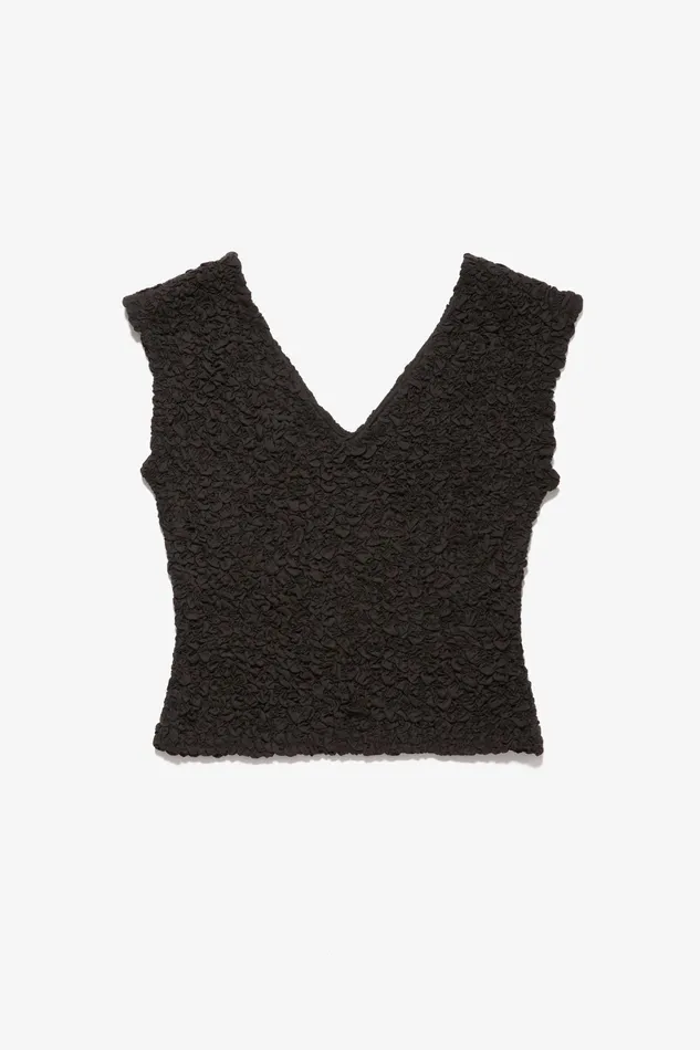 Women Mara Hoffman Tops Poppy Top Black Women Mara Hoffman Tops Poppy Top Black