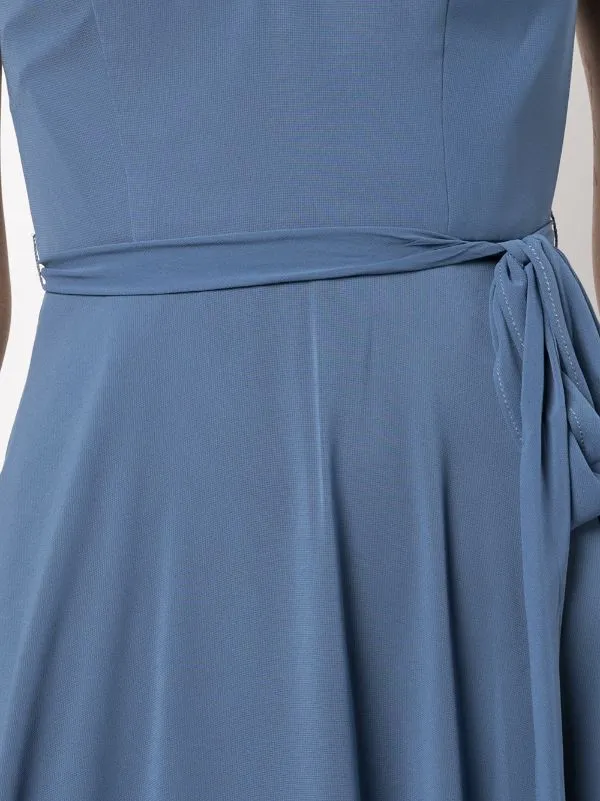 Women Marchesa Marchesa Notte Aprilia Slate Blue