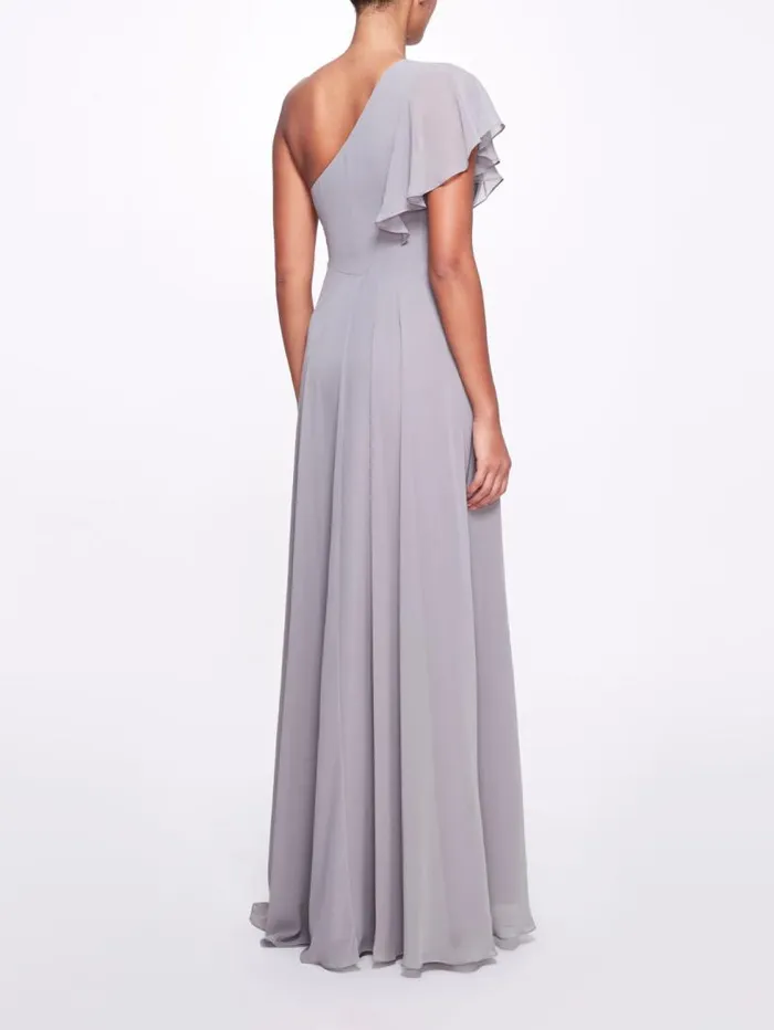 Women Marchesa Marchesa Notte Cremona Gunmetal