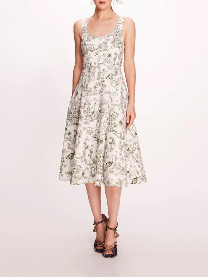 Women Marchesa Marchesa Rosa Elowen Dress Ivorygreen