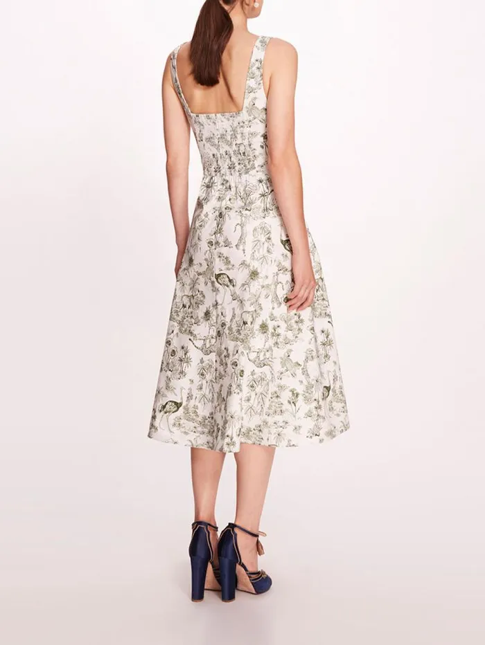 Women Marchesa Marchesa Rosa Elowen Dress Ivorygreen