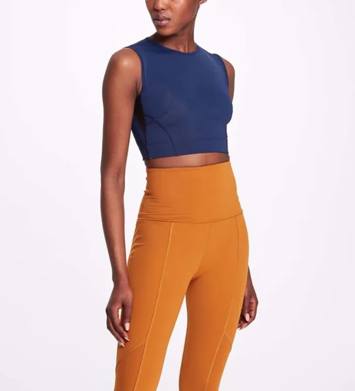 Women Marchesa Tops Diane Performance Top Navy