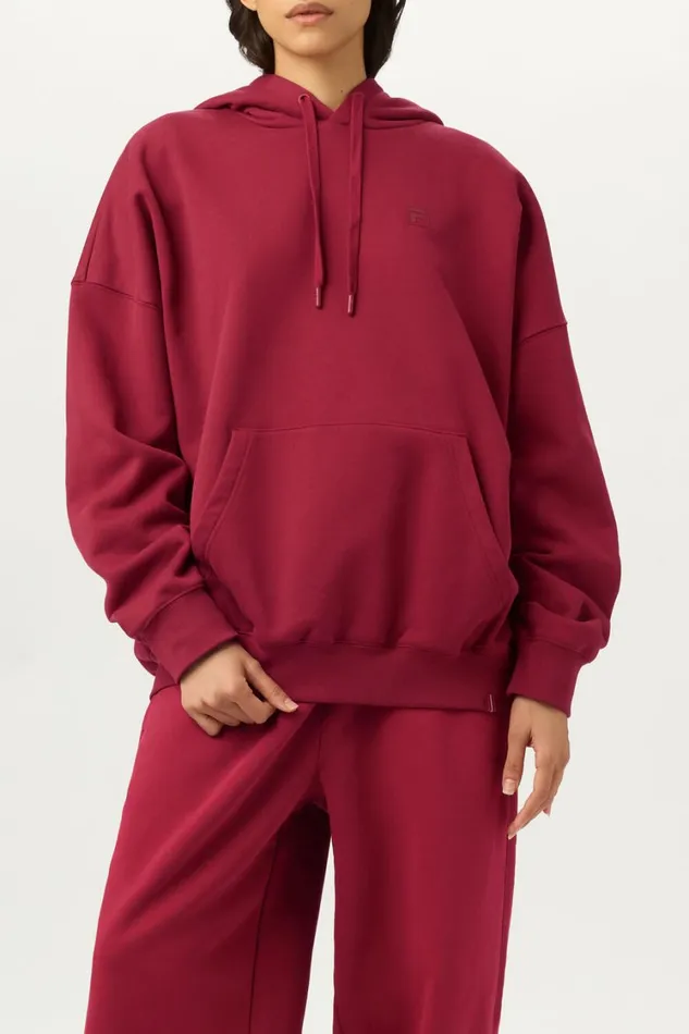 Women Matching Sets Fila Apex Oversized Hoodie 600 Tibetan Red Women Matching Sets Fila Apex Oversized Hoodie 600 Tibetan Red