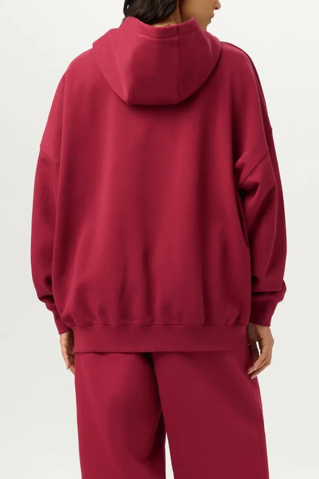 Women Matching Sets Fila Apex Oversized Hoodie 600 Tibetan Red Women Matching Sets Fila Apex Oversized Hoodie 600 Tibetan Red