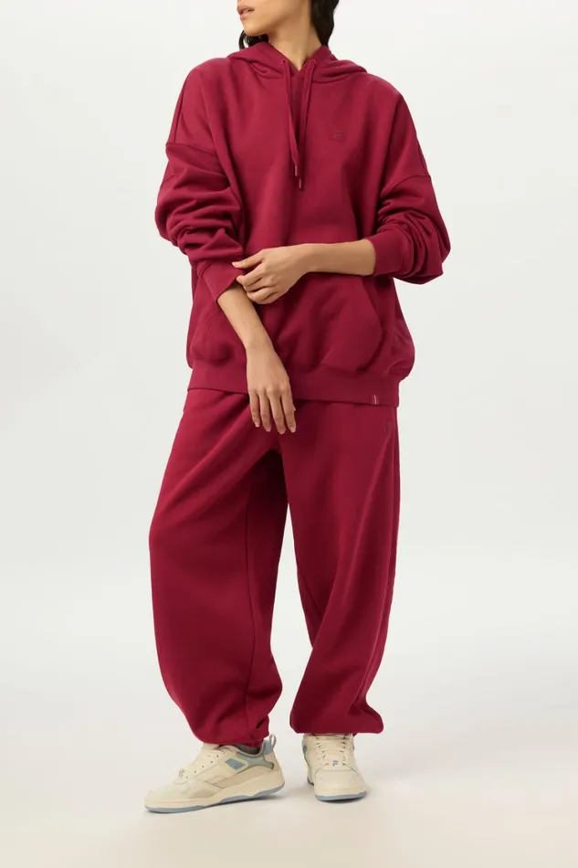 Women Matching Sets Fila Apex Oversized Hoodie 600 Tibetan Red Women Matching Sets Fila Apex Oversized Hoodie 600 Tibetan Red