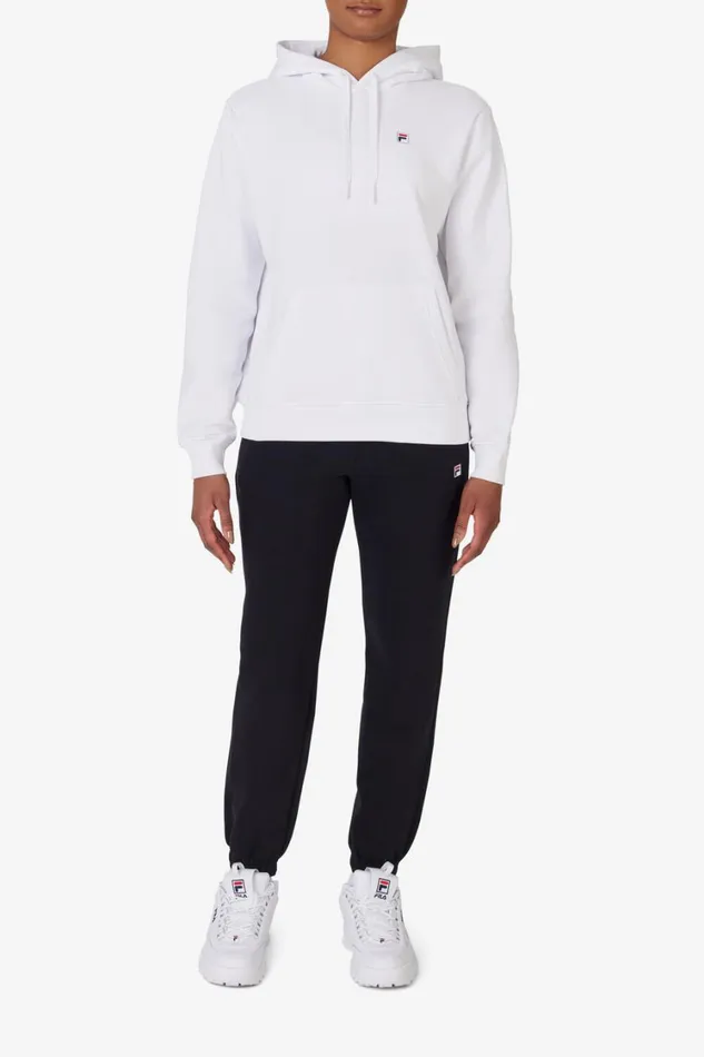 Women Matching Sets Fila Classic Hoodie 100 White