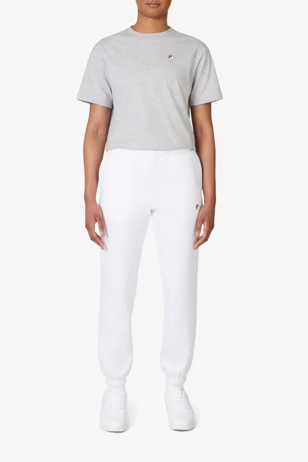 Women Matching Sets Fila Classic Jogger 100 White
